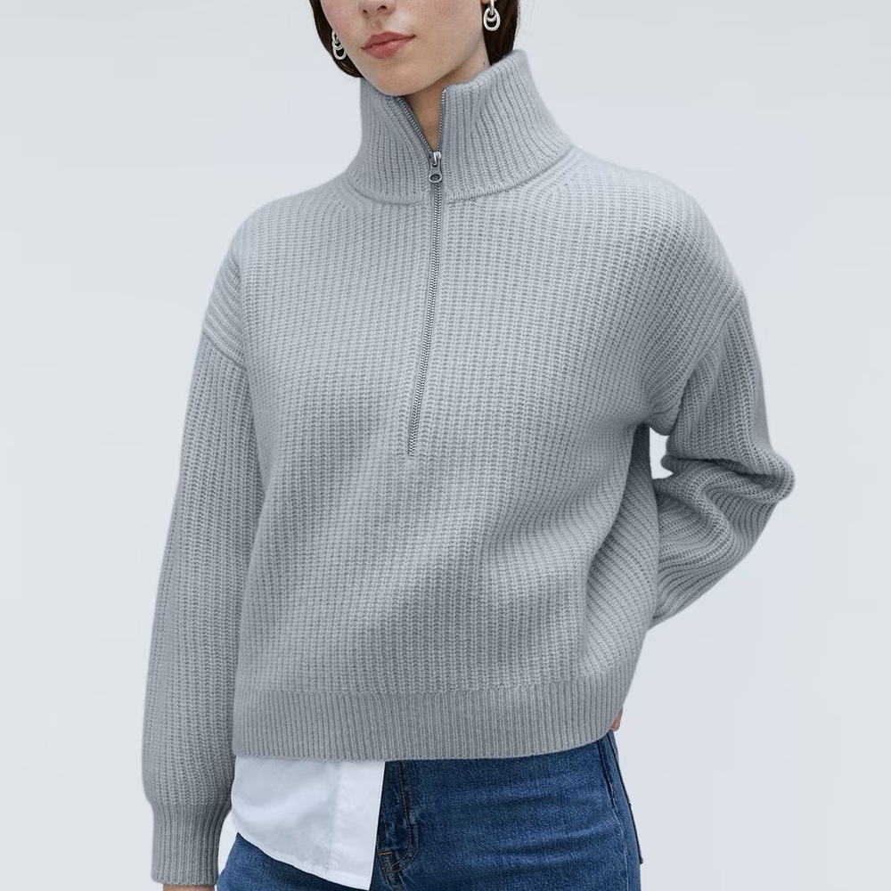 Everlane Merino Half Zip